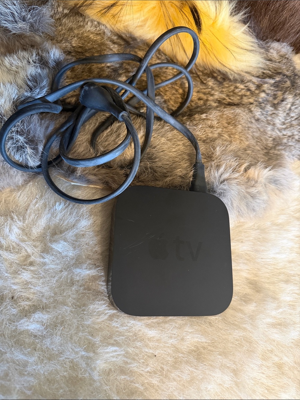 Apple TV streaming player in black (3650)